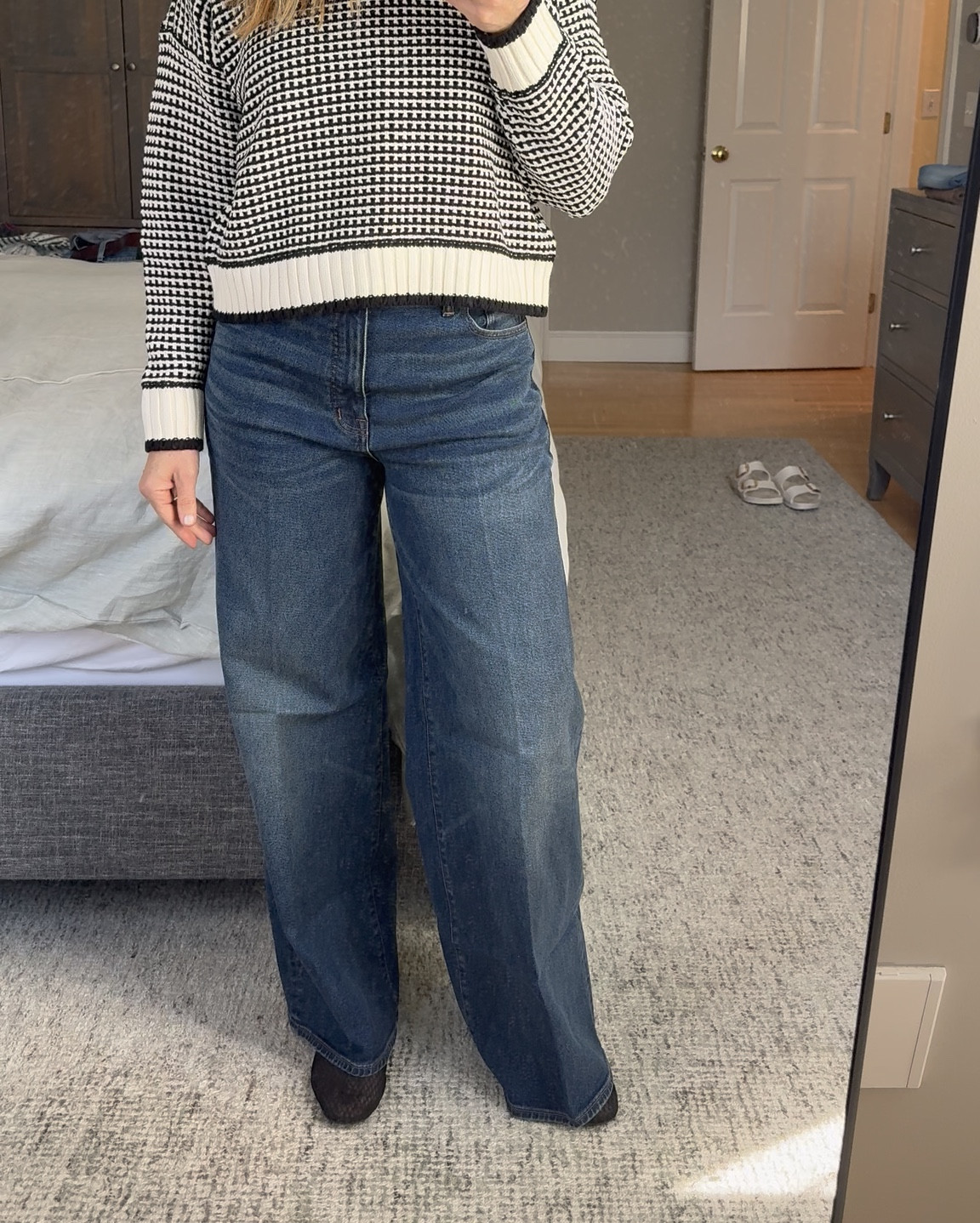 Thanksgiving Day Outfit!  Looooove these jeans from #madewell and makeup from Oliveda, Counter and Tarte ❤️

#LTKOver40 #LTKSeasonal #LTKmomlife