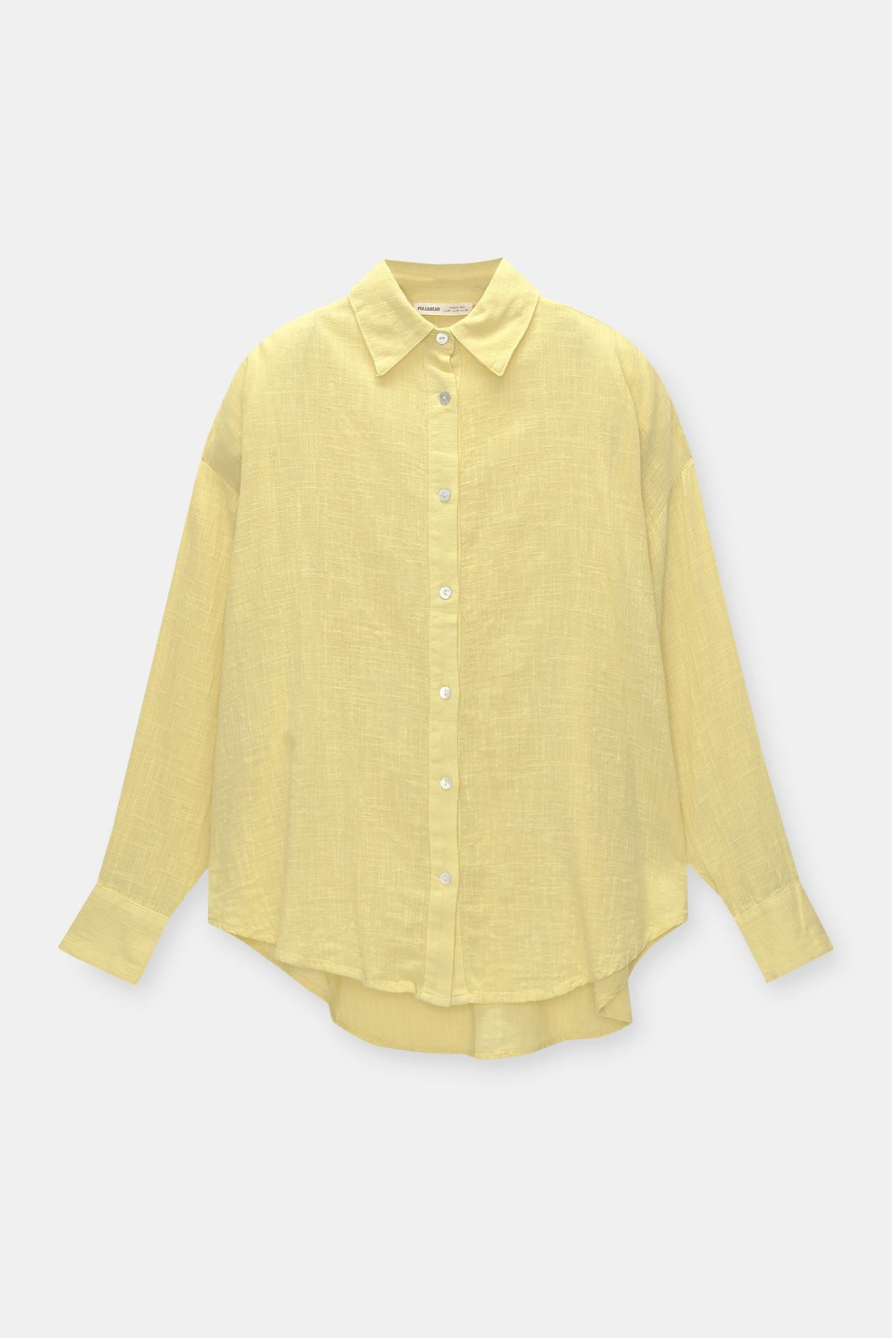 Rustikales Oversize-Hemd | PULL and BEAR DE