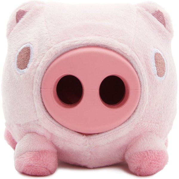 BARK Hambone 2-in-1 Plush Exterior with Hard Core Tough Treat Dispensing Dog Chew Toy, Pink | Chewy.com