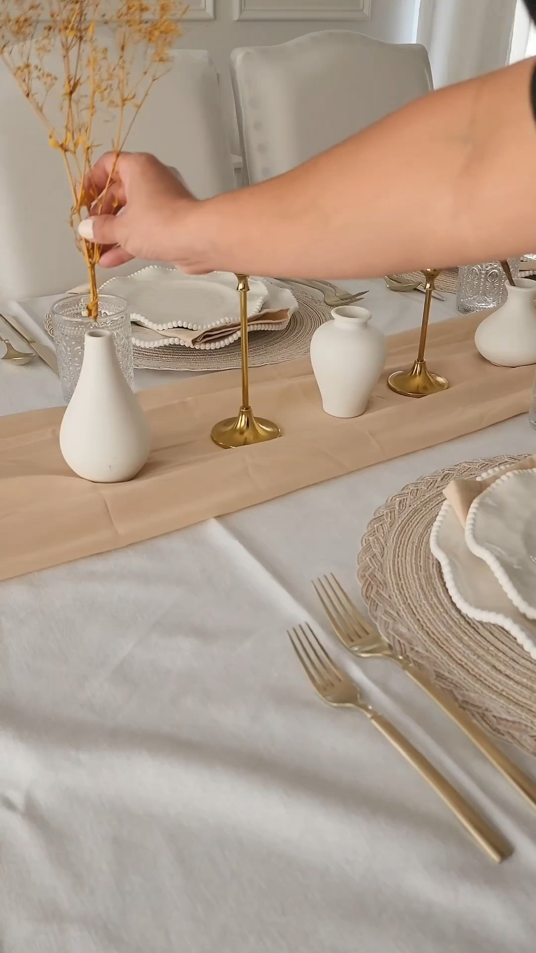 Thanksgiving tablesetting idea ✨️ 


