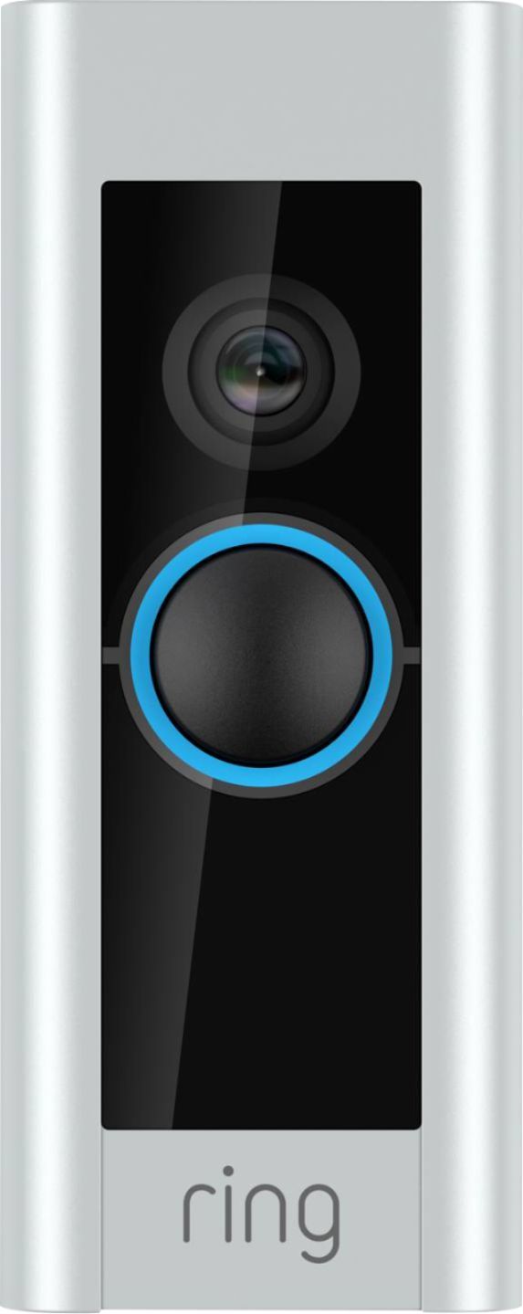 Ring Video Doorbell Pro Smart Wi-Fi Wired Satin Nickel B08M125RNW - Best Buy | Best Buy U.S.