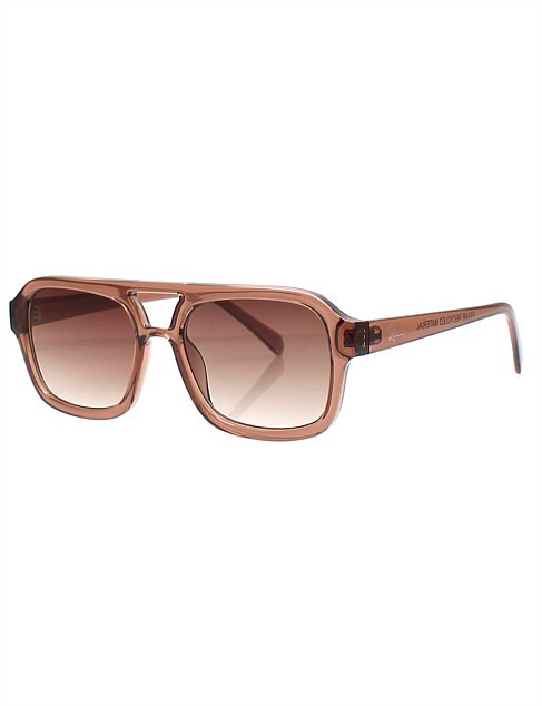 Reality Eyewear Runway Mocca Sunglasses | David Jones | David Jones (Australia & New Zealand)