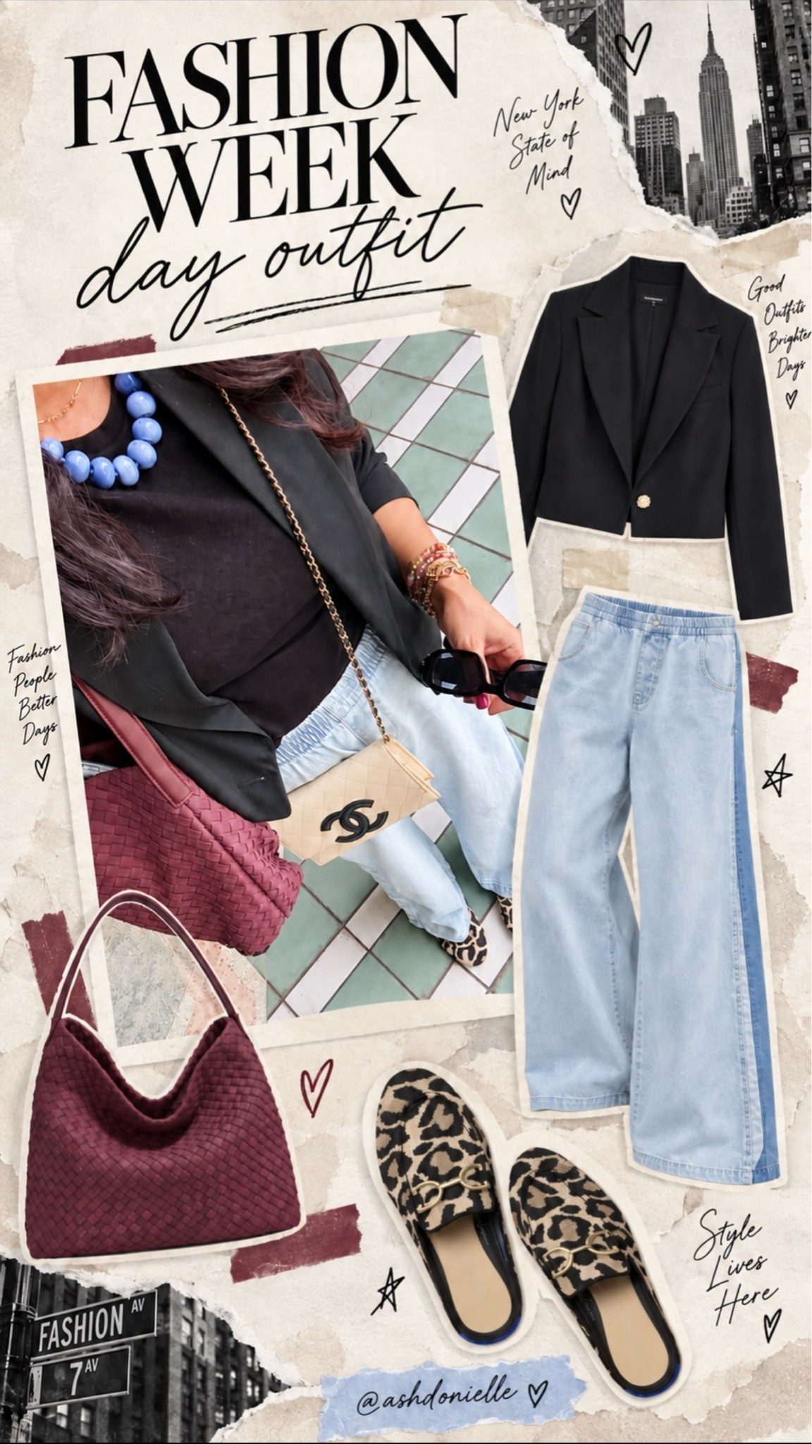 Outfit of the day! This Amazon tote is perfect for being out and about all day.

• medium blazer
• medium tee
• medium denim

#LTKNYFW #LTKootd #LTKgrwm