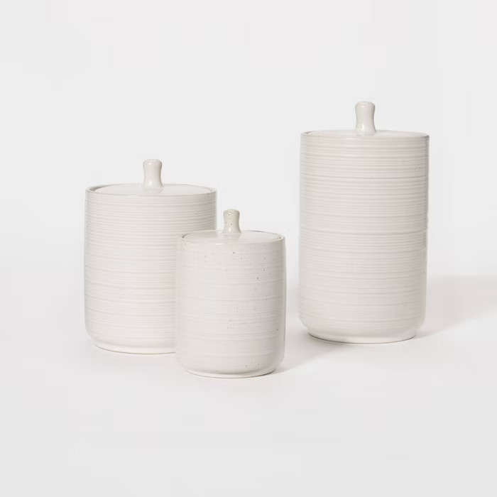 Stoneware Kitchen Storage Canister - Threshold™ designed with Studio McGee | Target