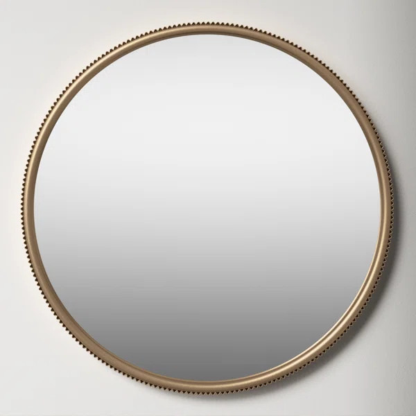 Rampling Round Metal Wall Mirror | Wayfair North America