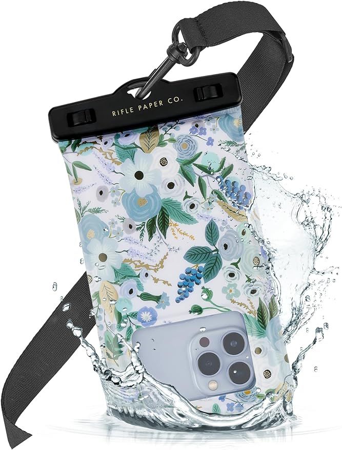 Rifle Paper Co. IP68 Floating Waterproof Phone Pouch / Case (Regular Size) Floating Waterproof Ph... | Amazon (US)
