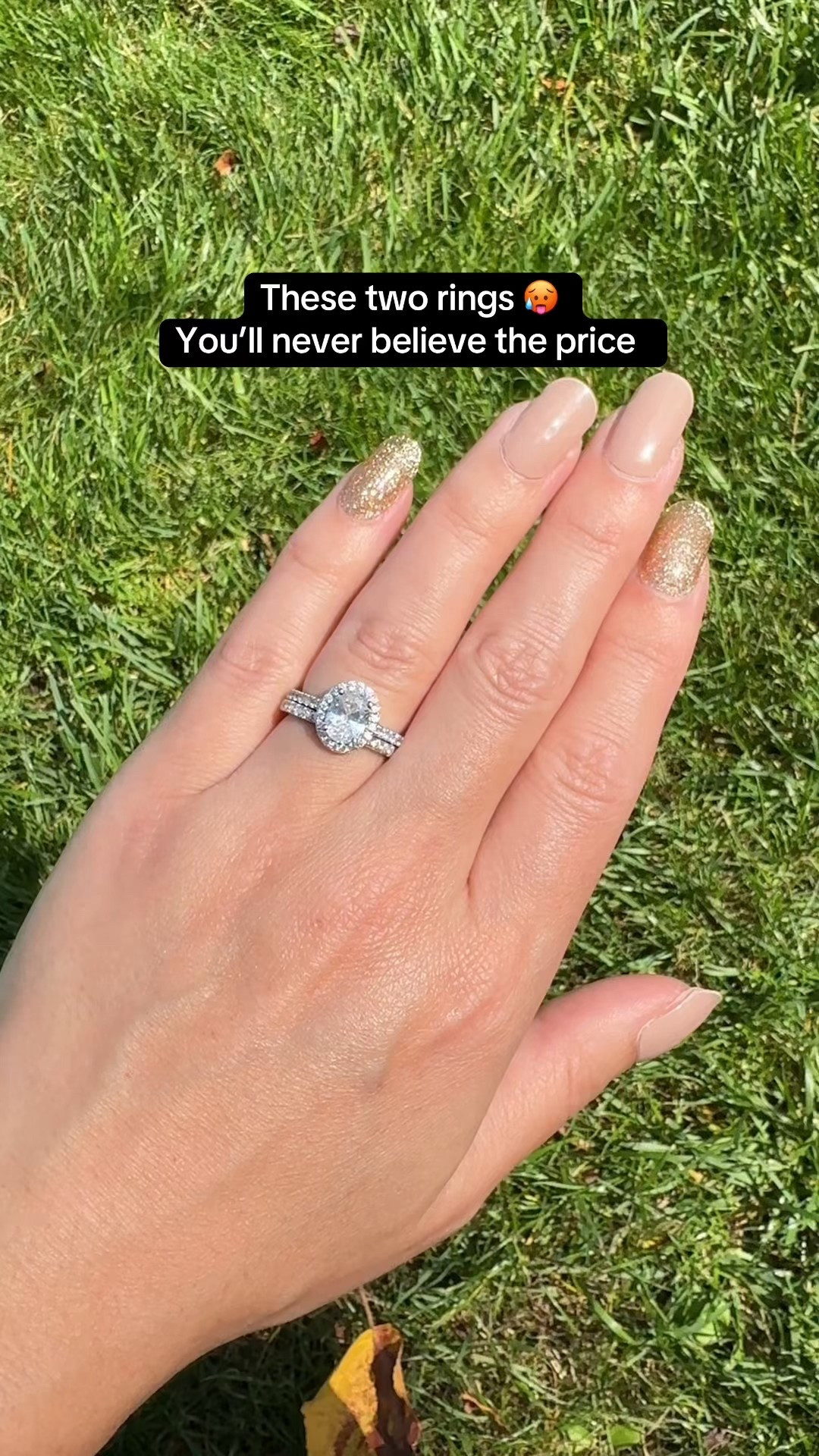 Not materialistic, as long as it's shiny and beautiful and doesn't turn my finger green, I'm gonna love it. The first ring in the video I've had for a bit and wear it all day every day.
Decided to grab a second one and it's just as gorgeous with that sparkle
both are linked!

#LTKStyleTip #LTKBeauty #LTKWedding