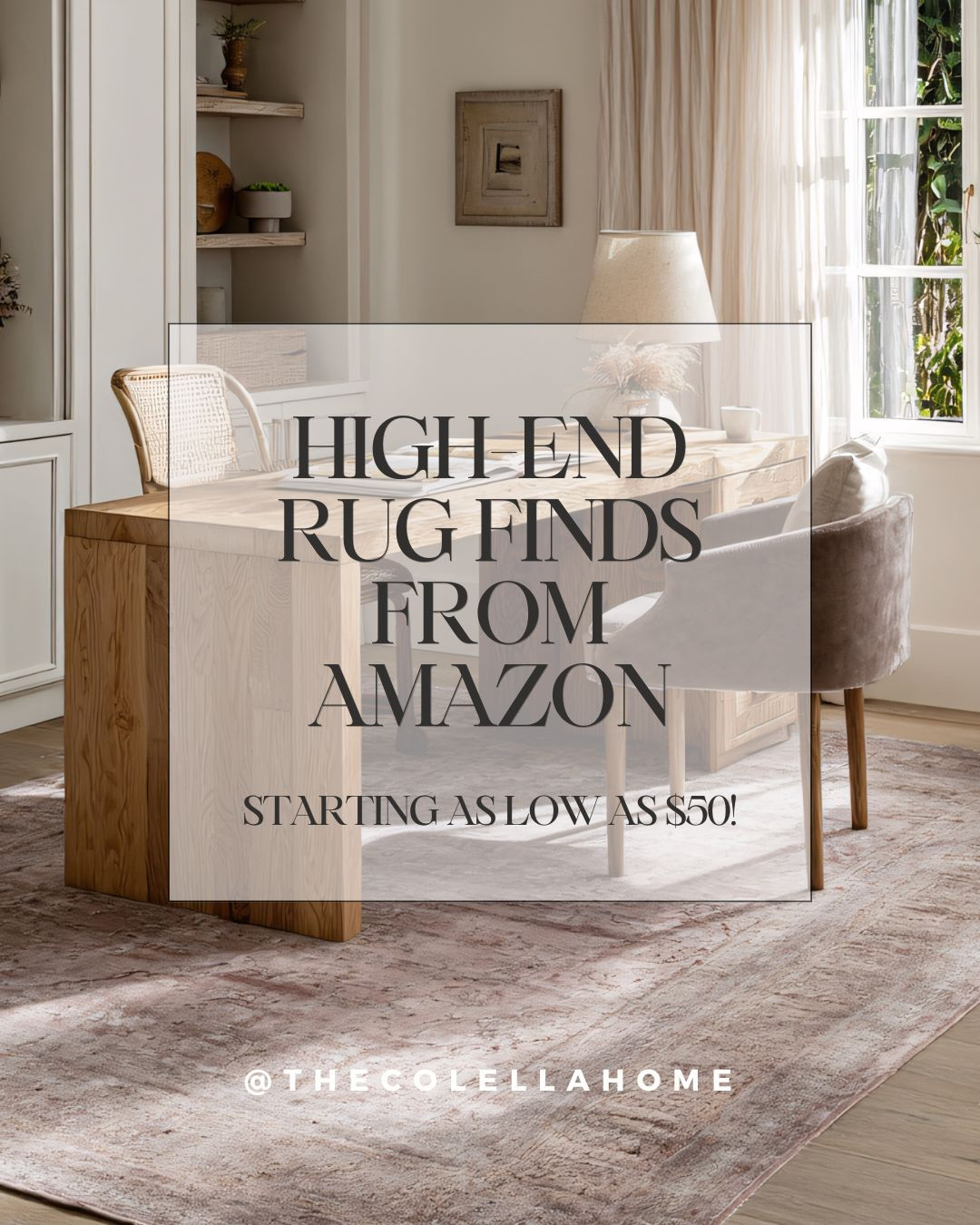 High-end rug vibes without the high-end price all from Amazon! Ruggable, Loloi, modern organic, earthy organic, home decor, neutral decor, design ideas, Amazon home. 

 #LTKHome #LTKFindsUnder50 #LTKFindsUnder100