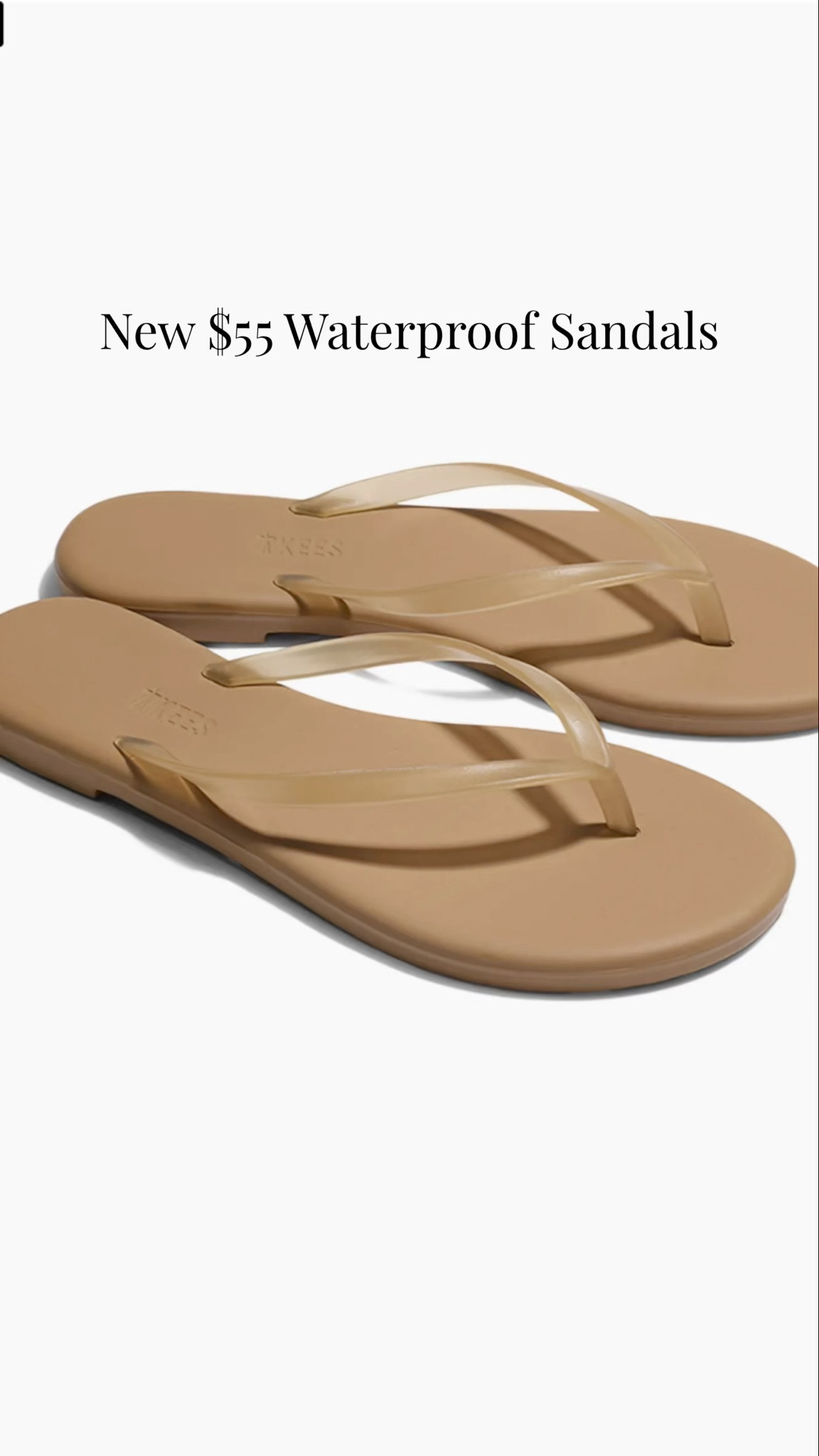 New tkees waterproof sandals 😍