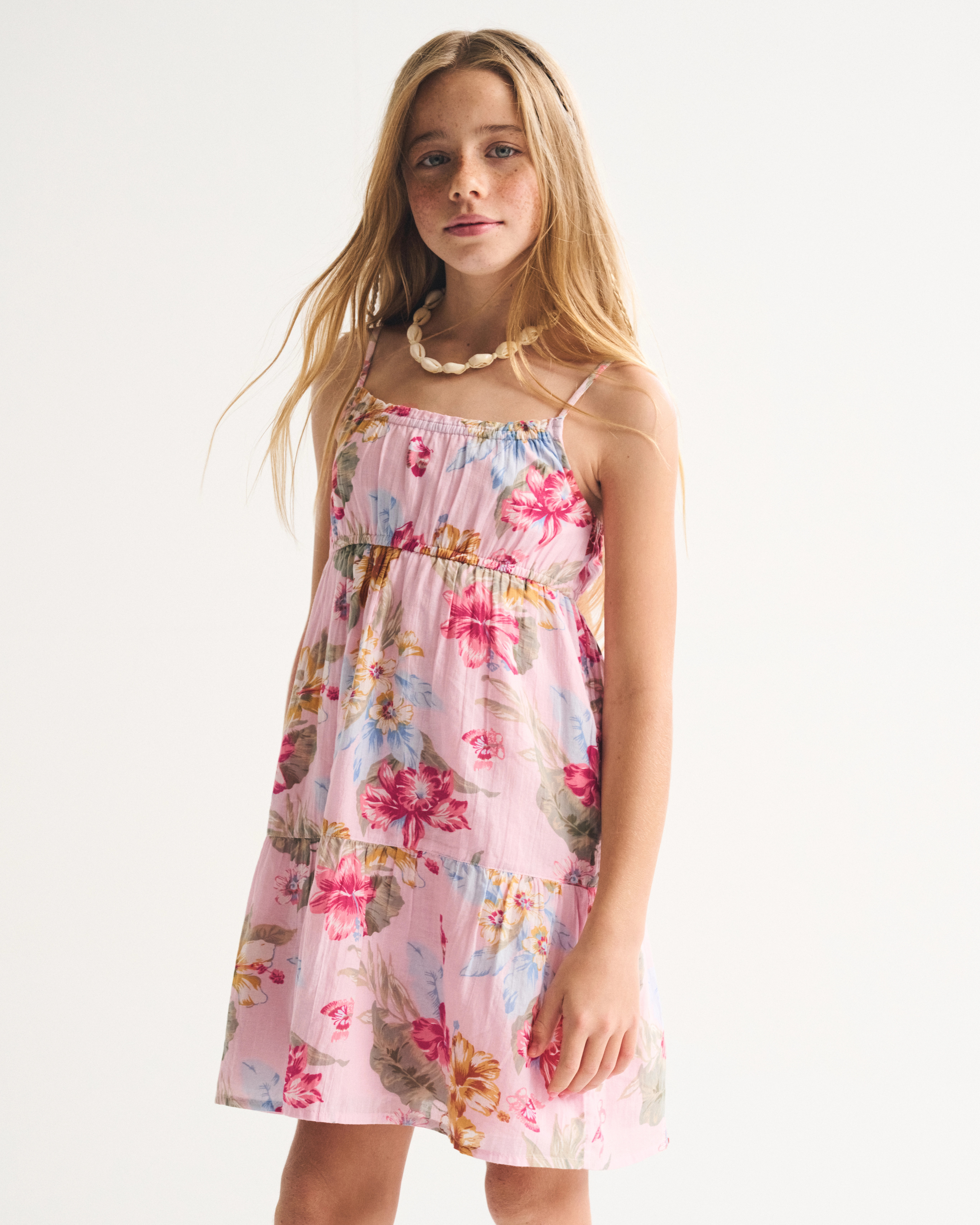 babydoll mini dress | Abercrombie & Fitch (US)