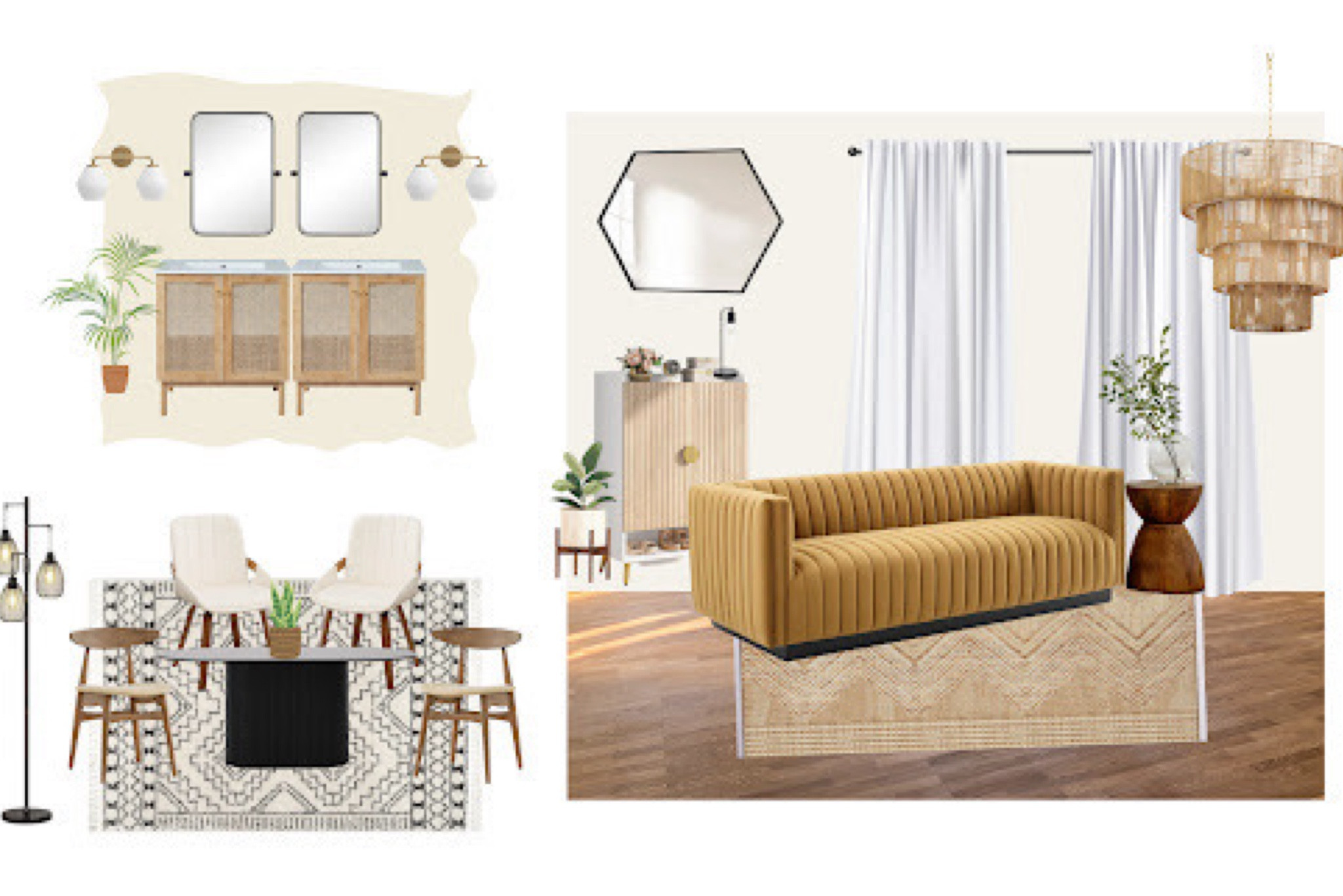 For those of you who have been following Travel Fashion Girl for a while, you’ll know I’ve made quite a few attempts to “settle down over the years”. 

So I’m super excited to  “settle down” again in my new house. And over the past month I’ve been consumed with nesting my little heart out and doing some remodeling and decorating!

Despite getting well versed at furnishing Airbnb vacation rentals, decorating my own home has been much more challenging. It’s a special moment I want to celebrate so I’m taking my time. 

across the beautiful West Elm Vanity and it ended up being the inspiration for the way I wanted to decorate MY ENTIRE home!

This was totally different than the way I decorated other spaces in El Salvador and Playa del Carmen so I asked for help with ideas for the rest of the house and this is an initial mock up.

I’m so in love with it!  


#LTKTravel #LTKHome