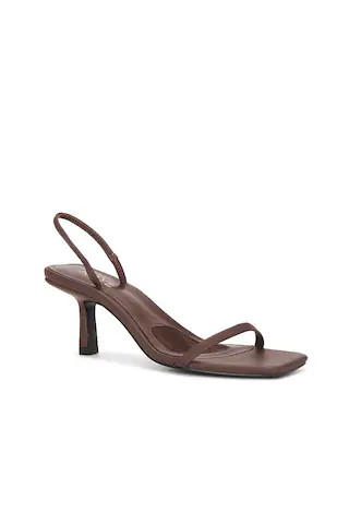 RAYE Linz Sandal in Dark Brown from Revolve.com | Revolve Clothing (Global)