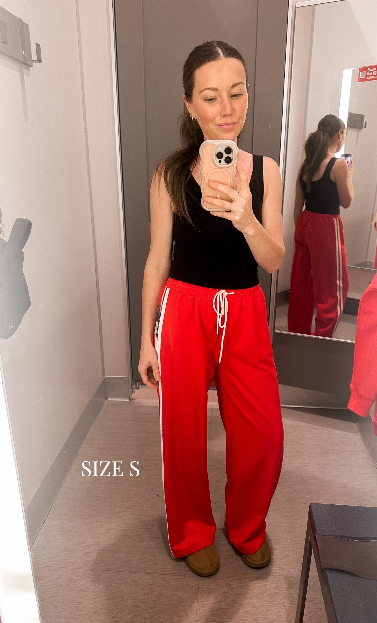 These lounge pants tho! Would be so cute for a cozy Christmas Day! ❤️ they don’t have these exact ones online yet! Linked similar   

#LTKPetite #LTKootd #LTKFindsUnder50