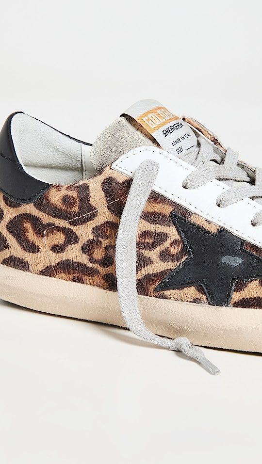 Leopard Haircalf Superstar Sneakers | Shopbop