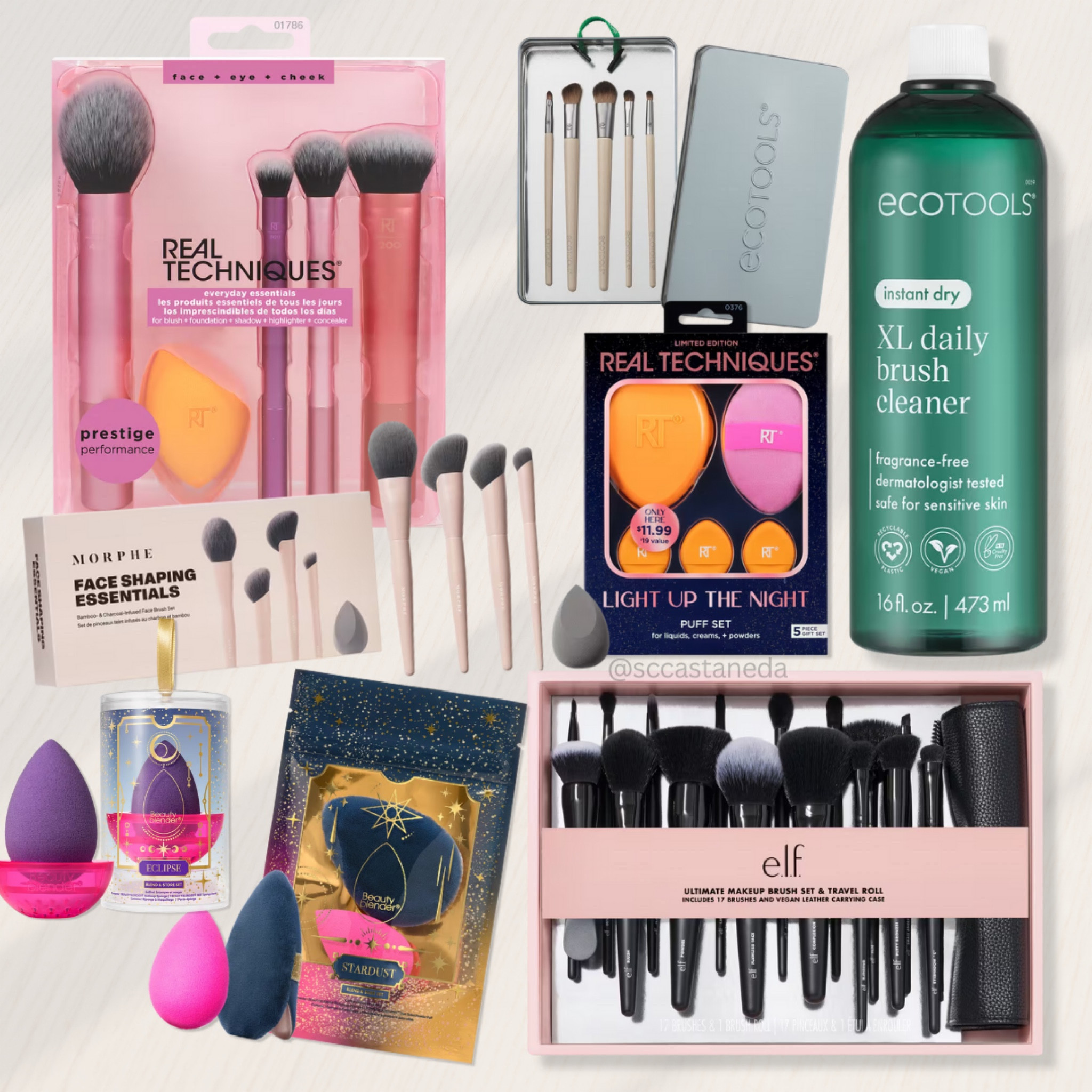 Ulta Beauty is have a huge sale leading up to Christmas with tons of products up to 50% off!! Get her something she NEEDS - like new brushes or maybe even a bottle of brush cleaner! 

#makeup #makeupbrushes #ecotools #beautyblender #morphe 

#LTKHoliday #LTKBeauty #LTKGiftGuide