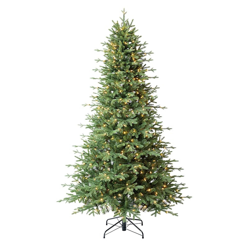 (B28) Pre-Lit LED Dwight Pine Christmas Tree, 7.5' | At Home