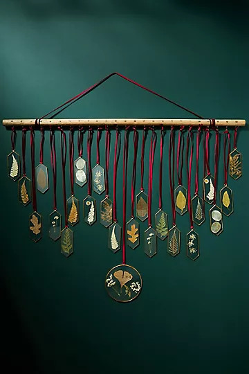 Botanical Ornament Advent Calendar | Anthropologie (US)
