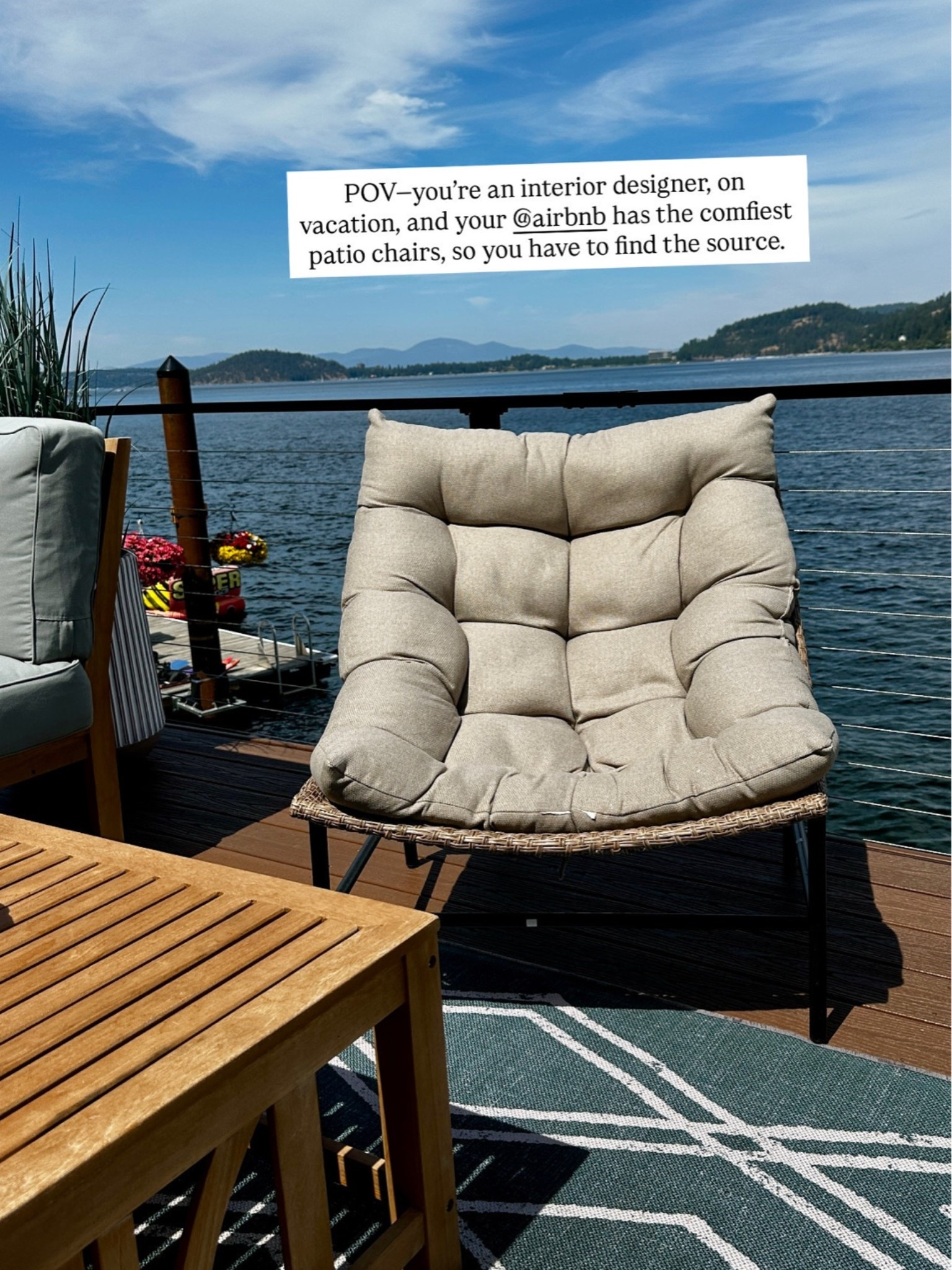 The most comfortable outdoor chairs that ever existed — trust me. While this exact model is sold out I found another option that is on sale at @Wayfair 💃🏼

#LTKHome #LTKSaleAlert #LTKSeasonal