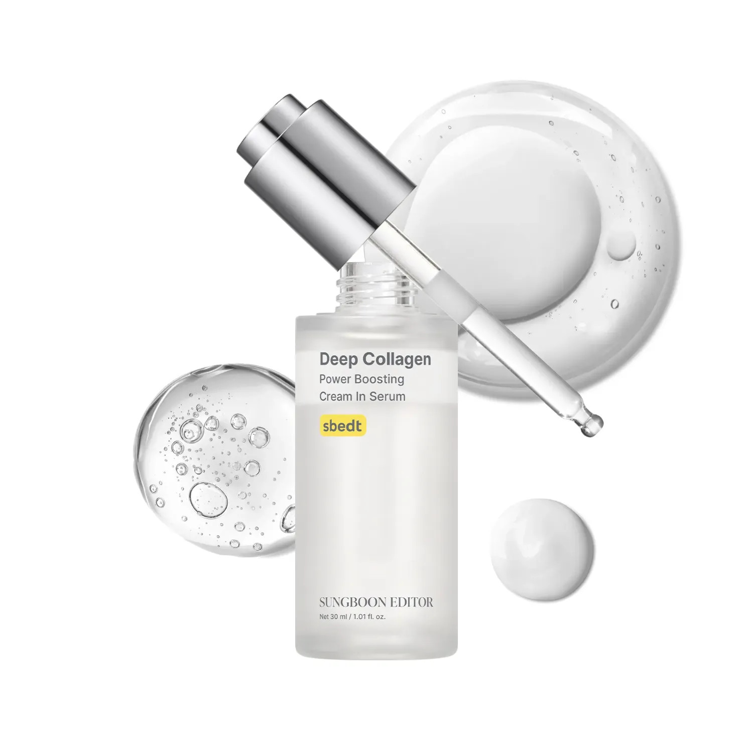 SUNGBOON EDITOR Deep Collagen Power Boosting Cream In Serum 1.01 fl. oz.(30ml) | Olive Young US