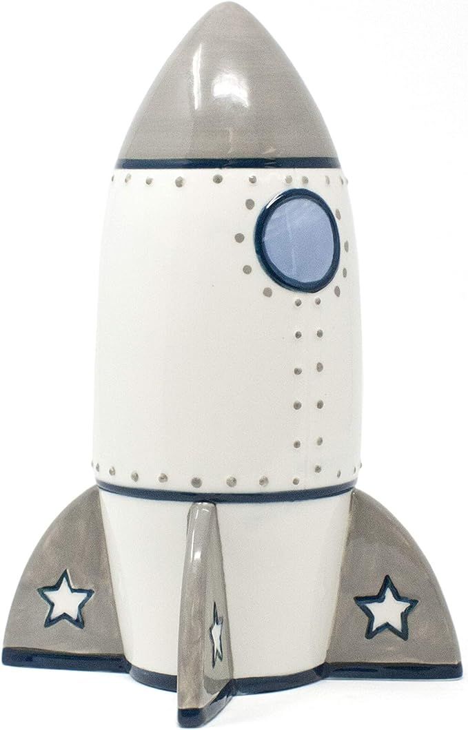 Child to Cherish Roger Rocket Piggy Bank for Boys | Amazon (US)