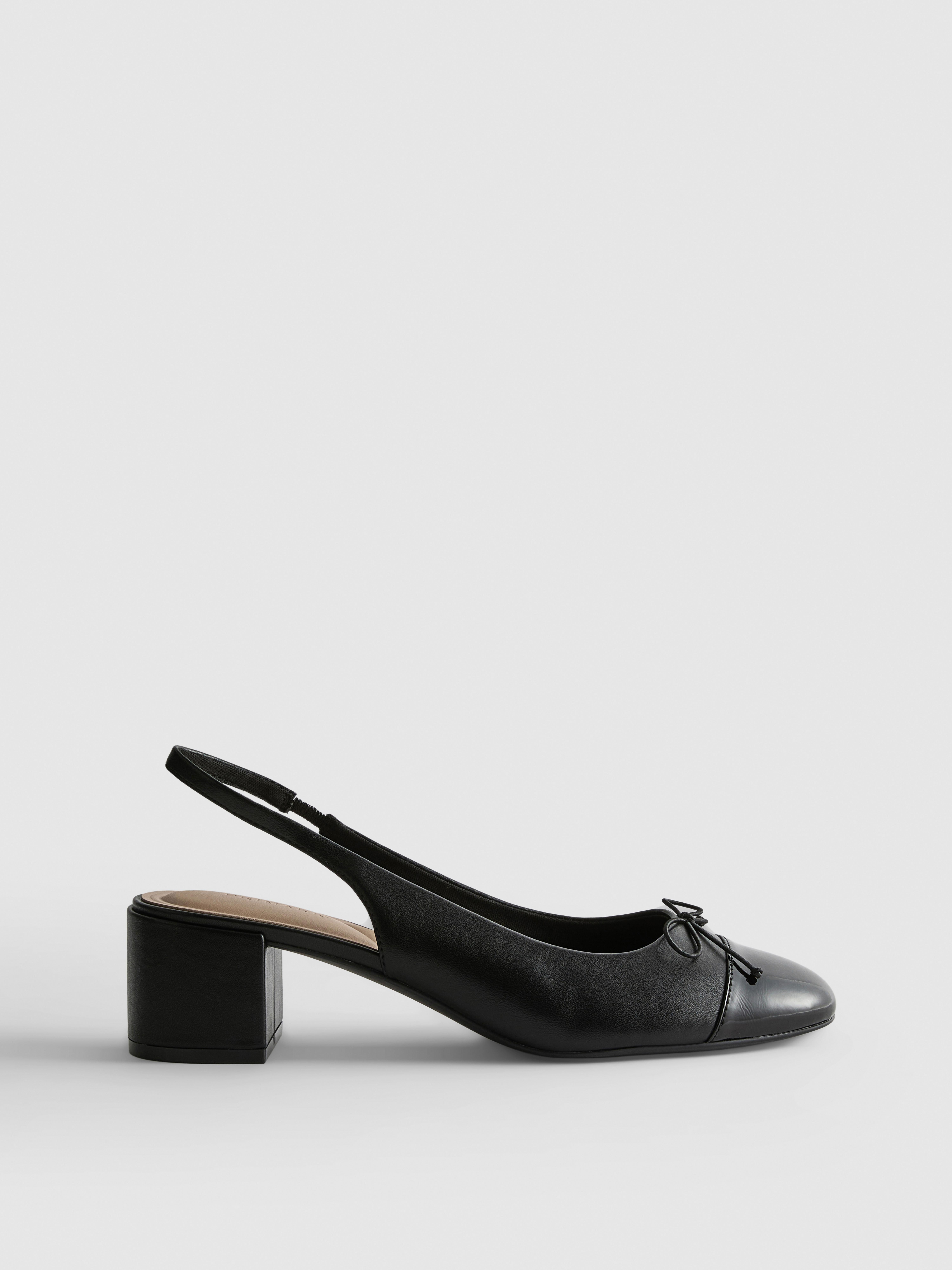 Toecap Slingback Block Heels | Primark UK