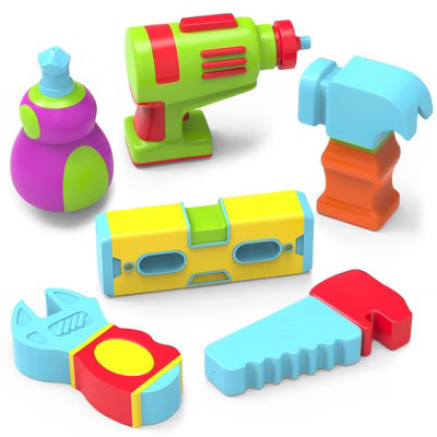 Tub Works Tools Mold Free Bath Toys, 6 Pack | Target