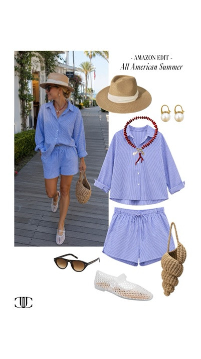 Classic American summer style, but make it affordable 🇺🇸☀️

This Amazon edit is filled with all the pieces I reach for this time of year—easy sundresses, crisp whites, classic stripes, denim, woven accessories, and effortless outfits perfect for the Fourth of July, beach weekends, boat days, lake trips, and everything in between.

Think timeless summer style with a red, white, and blue twist that feels polished, wearable, and far more expensive than the price tag.

Shop the full All American Summer edit below. 🤍

#AmazonFashion #AllAmericanSummer #SummerStyle #LTKStyle #LTKFinds #FourthOfJulyStyle #ClassicStyle #SummerOutfits #AmazonFinds #VacationStyle #CoastalStyle #LakeStyle #SummerFashion #AffordableStyle

#LTKSeasonal #LTKootd #LTKSeasonal #LTKOver40