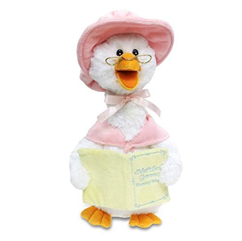 Cuddle Barn Mother Goose Animated Talking Musical Plush Toy, 14" Super Soft Cuddly Stuffed Animal Mo | Amazon (US)