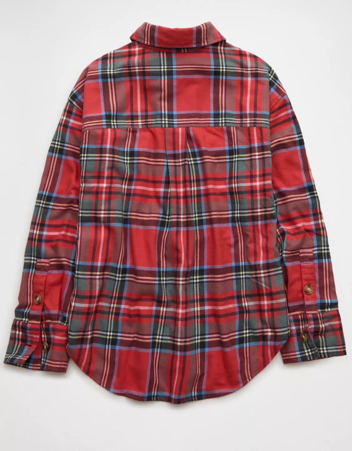 AE Plaid Button-Up Shirt | American Eagle Outfitters (US & CA)