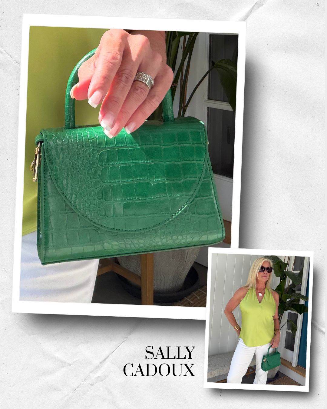 It's all about the details 💚 This croc-embossed green bag is the kind of statement piece that turns a simple outfit into a whole look.
Linked below + similar styles attached! 👇
#LTKstyle #Nordsale #NSale #LTKfinds #GreenBag 

 #LTKdayinmylife #LTKgrwm #LTKOver40