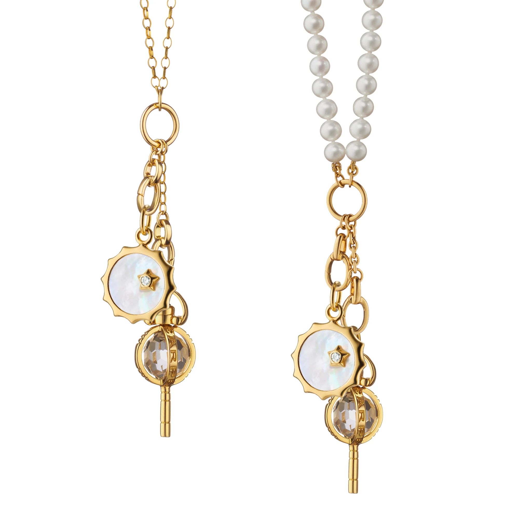 Design Your Own Diamond & Gold Charm Necklace | Monica Rich Kosann | Monica Rich Kosann