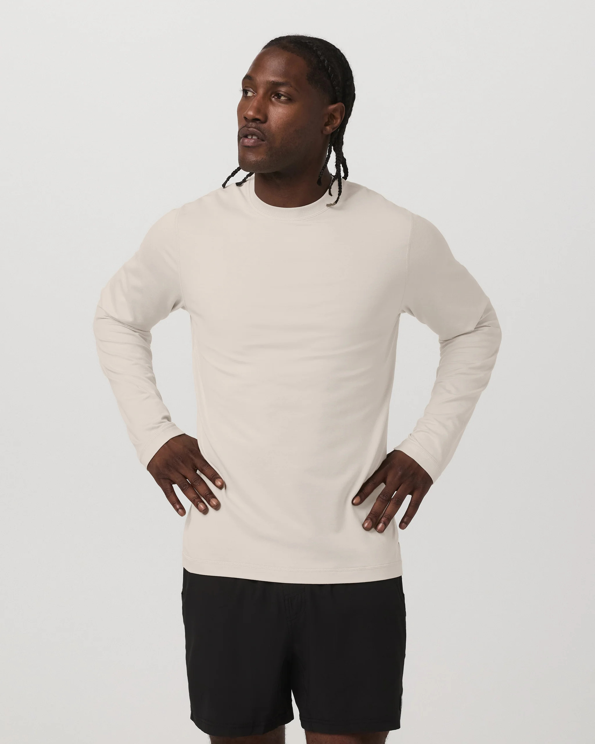 Long Sleeve Ponto Performance Tee | Vuori Clothing (US & Canada)