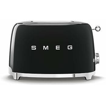 Smeg, Grille-pain 2 Tranches TSF01BLEU, 2 Fentes 36 mm, 6 Niveaux de Brunissage, Fonction Chauffa... | Amazon (FR)