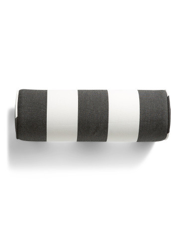 Made In Usa 6x17.5 Outdoor Cabana Striped Bolster Pillow | TJ Maxx