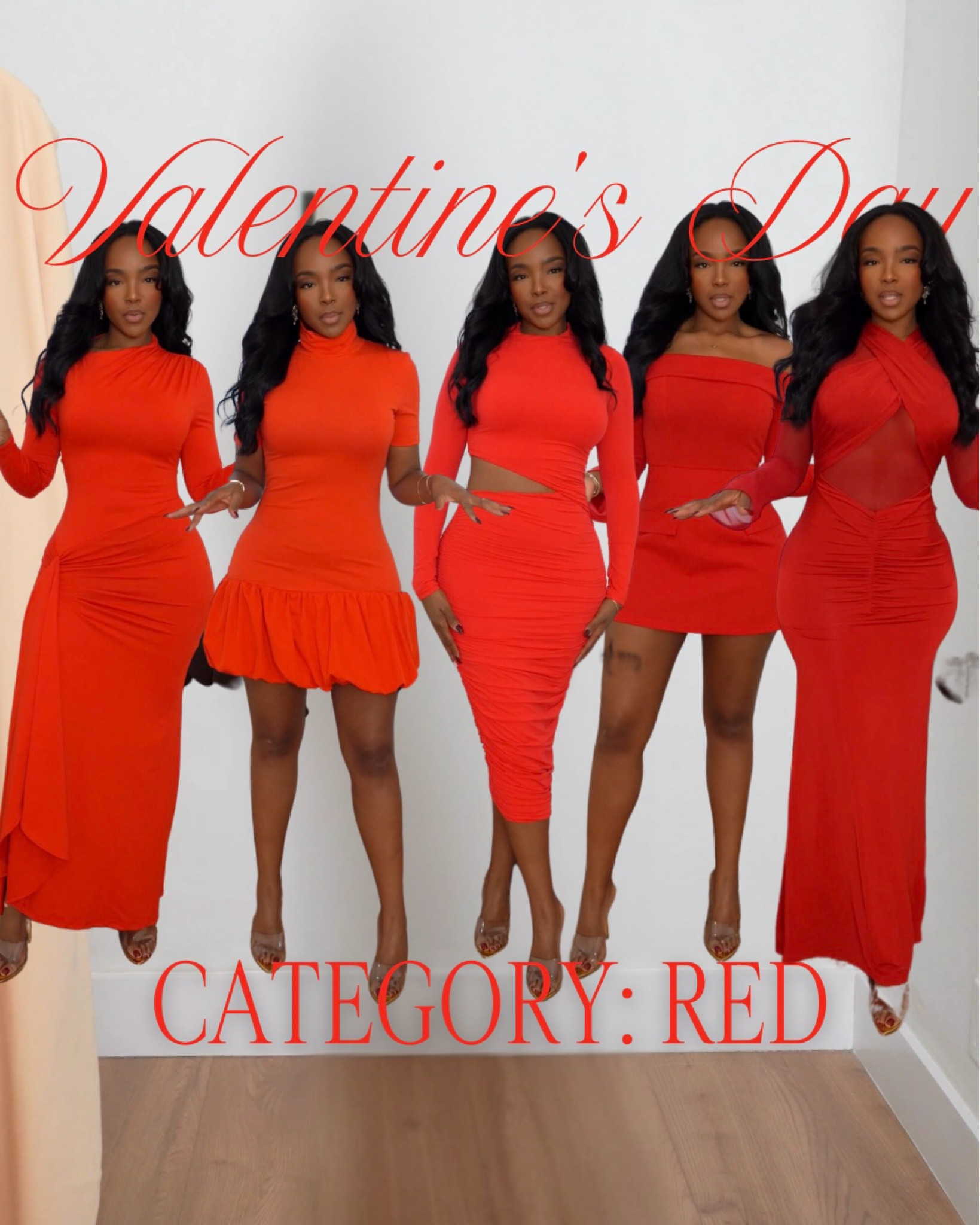 Valentines Day Date night dresses 🫶🏼 

|•Size small I’m 5’4 | 140lbs | 36D -27 -40  IG & YT: kirasfashionfinds TT: kiraabboud•|

#LTKParties #LTKStyleTip #LTKShoeCrush