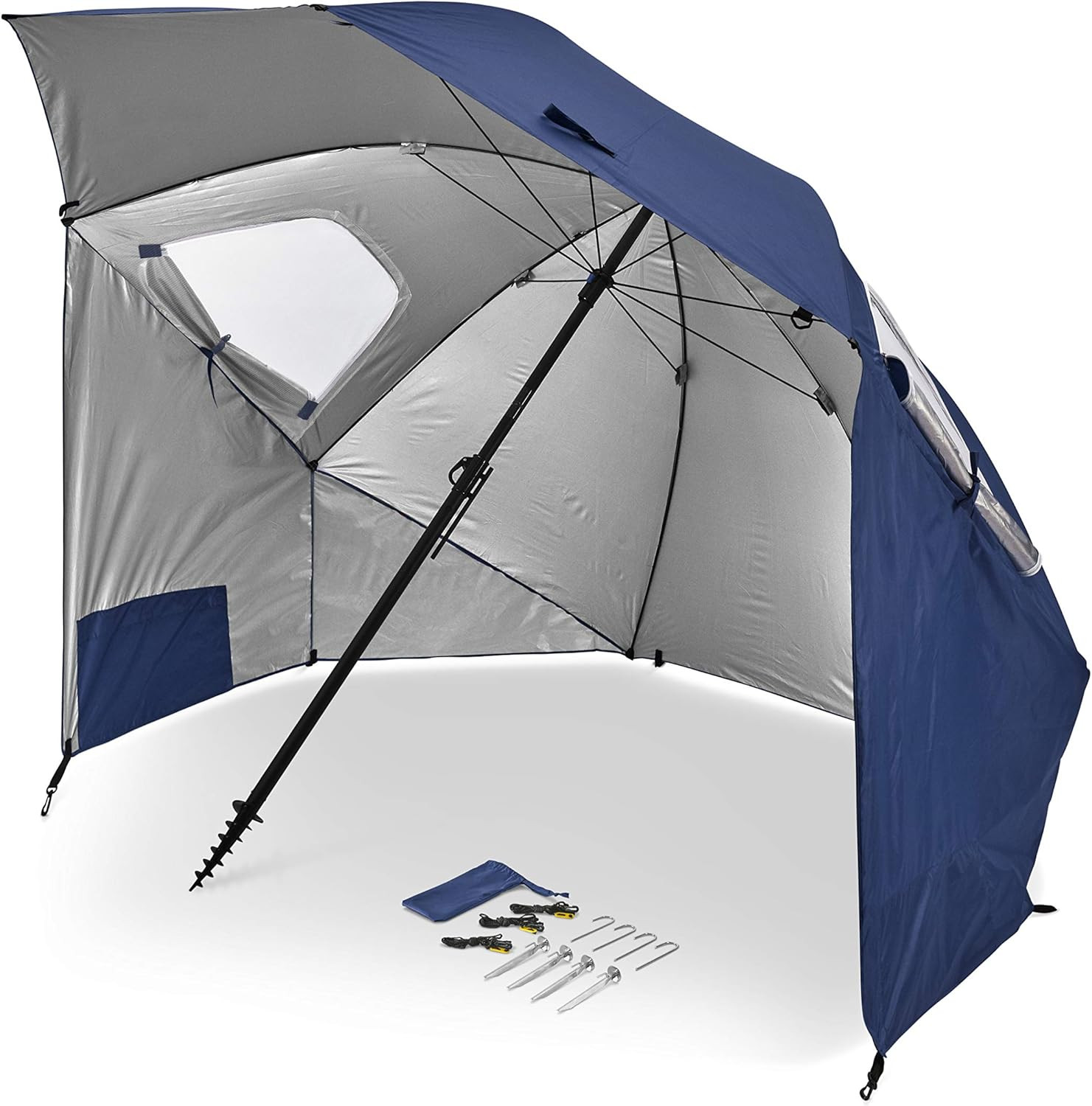 Sport-Brella Premiere XL UPF 50+ Umbrella Shelter for Sun and Rain Protection (9-Foot) | Amazon (US)