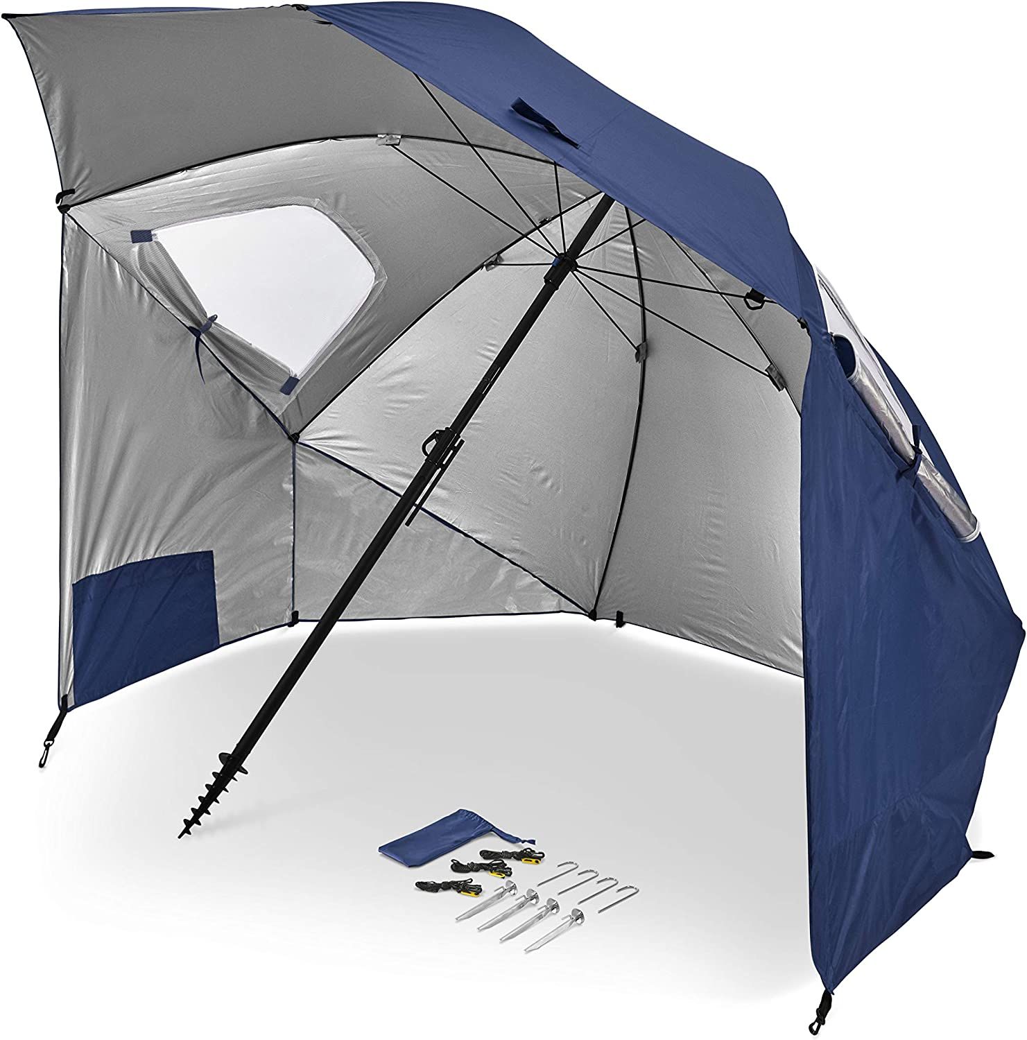 Sport-Brella Premiere XL UPF 50+ Umbrella Shelter for Sun and Rain Protection (9-Foot) | Amazon (US)