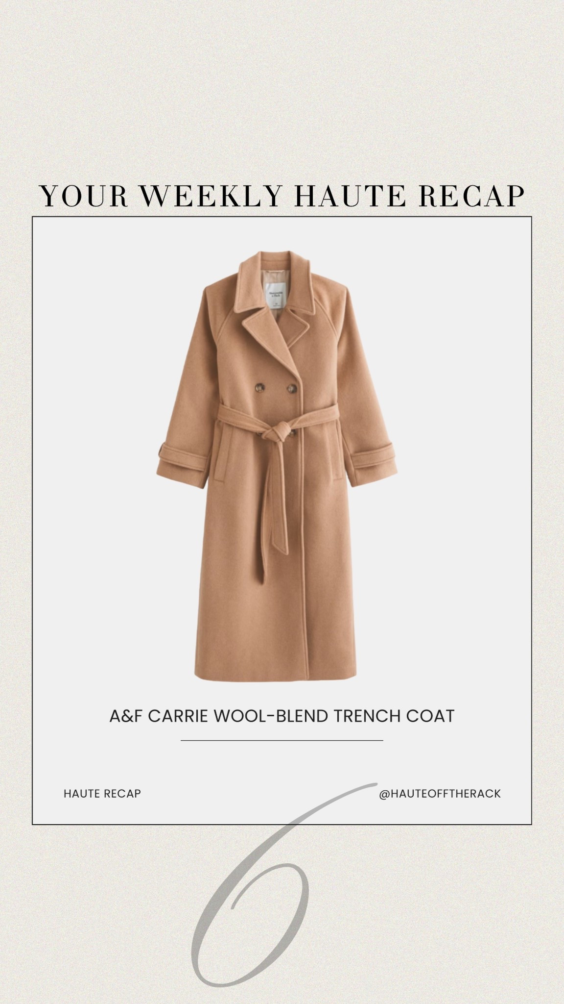 ICYMI I shared this best selling trench coat on Abercrombie last week! More colors available!

#abercrombie #winteroutfits #trenchcoat #camelcoat

#LTKTravel #LTKSeasonal