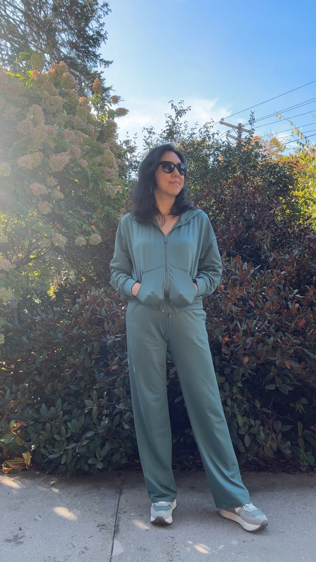 I’m waiting for my daughter to finish her ballet school. My Vuori set is perfect for fall morning in New England. I’m obsessed with this color. I wear size Small for pants and always size up to medium for hoodies for looser fit. Get your set for 20% this weekend only!

#LTKTravel #LTKActive #LTKFallSale