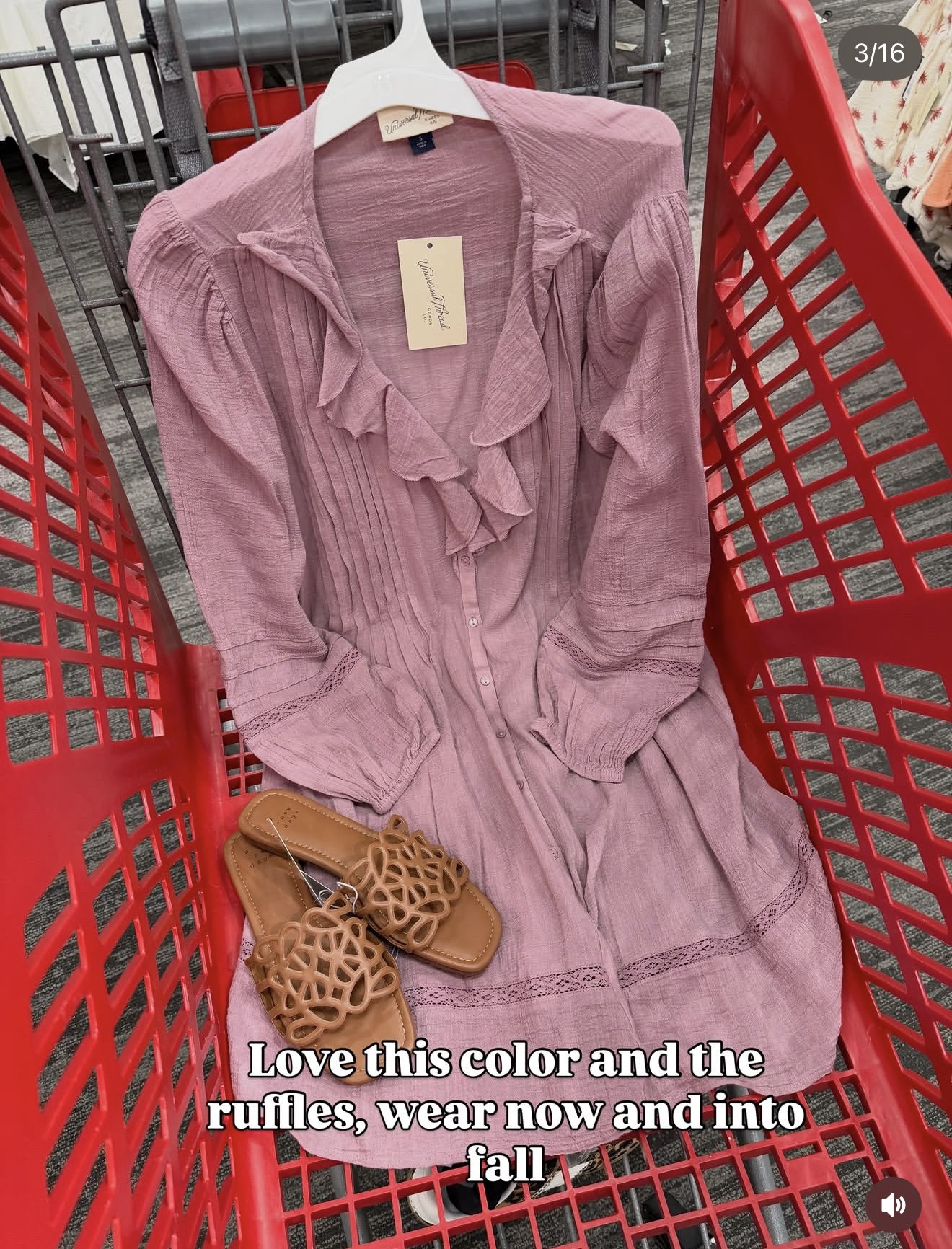 Lightweight dress with long sleeves at Target, love the color. #targetfashion
