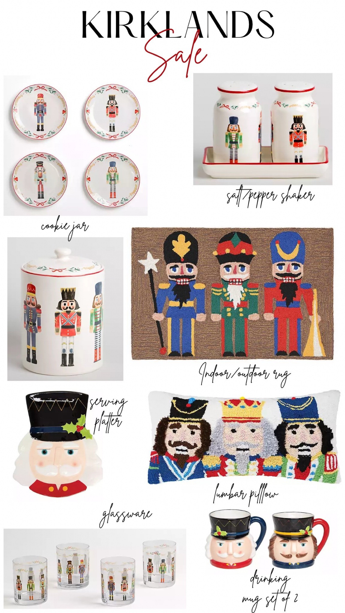 Kirkland’s 

Cyber Monday sale still happening!

Nutcracker. Kirklands. Christmas.  Sale. Cyber Monday. 

#LTKsalealert #LTKHoliday #LTKCyberWeek