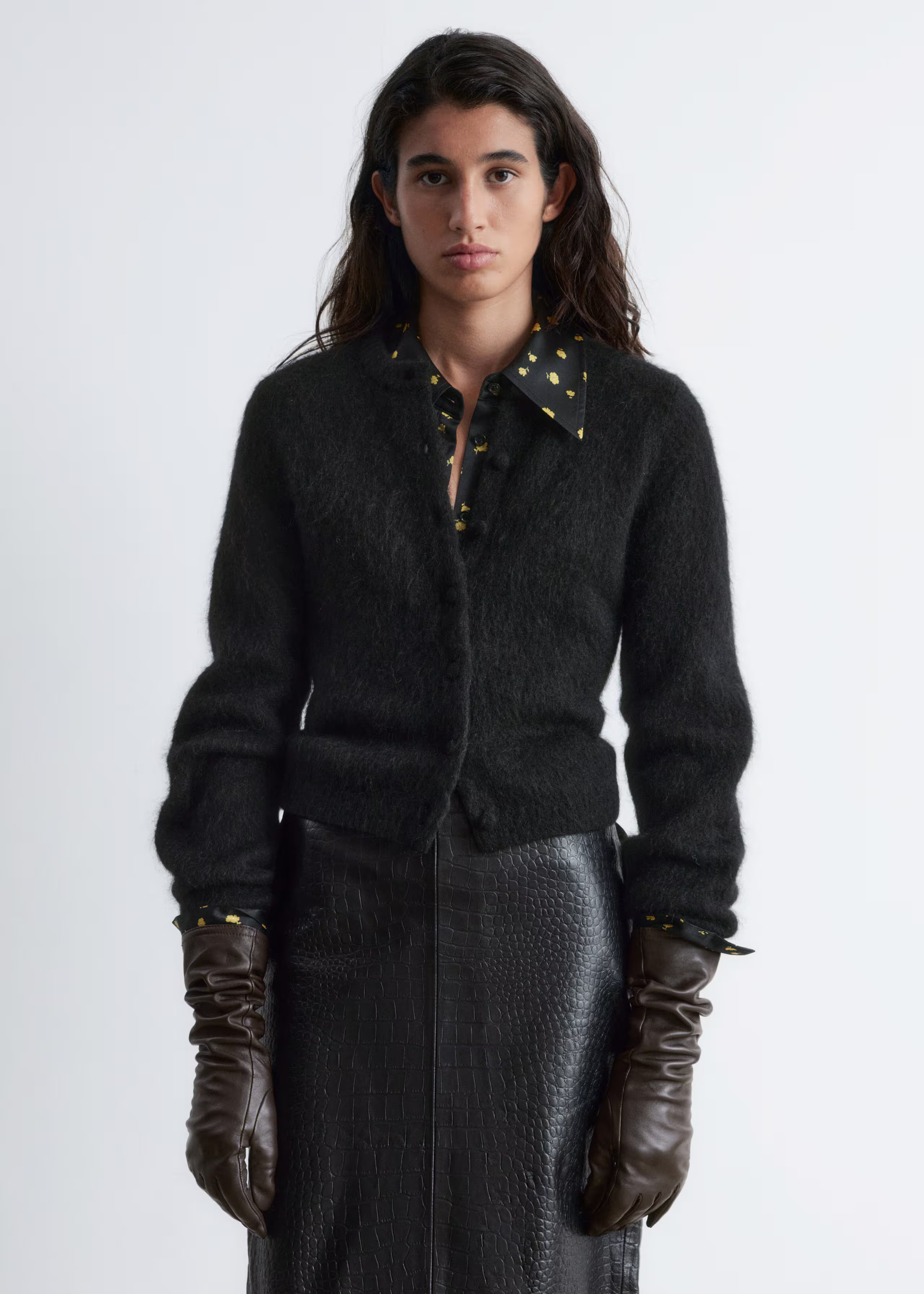 Brushed Knitted Cardigan | & Other Stories UK