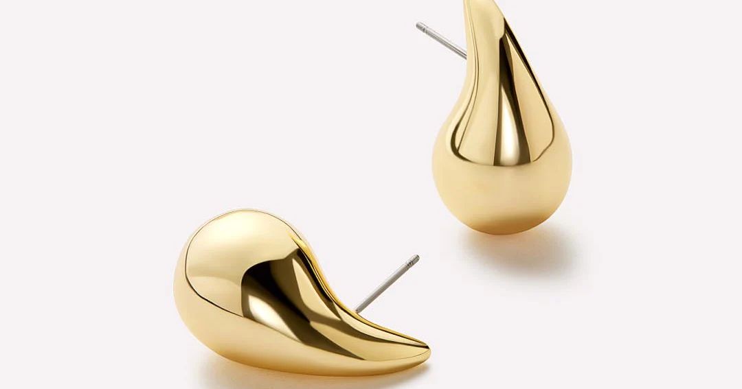 Gold Statement Earrings | Ana Luisa