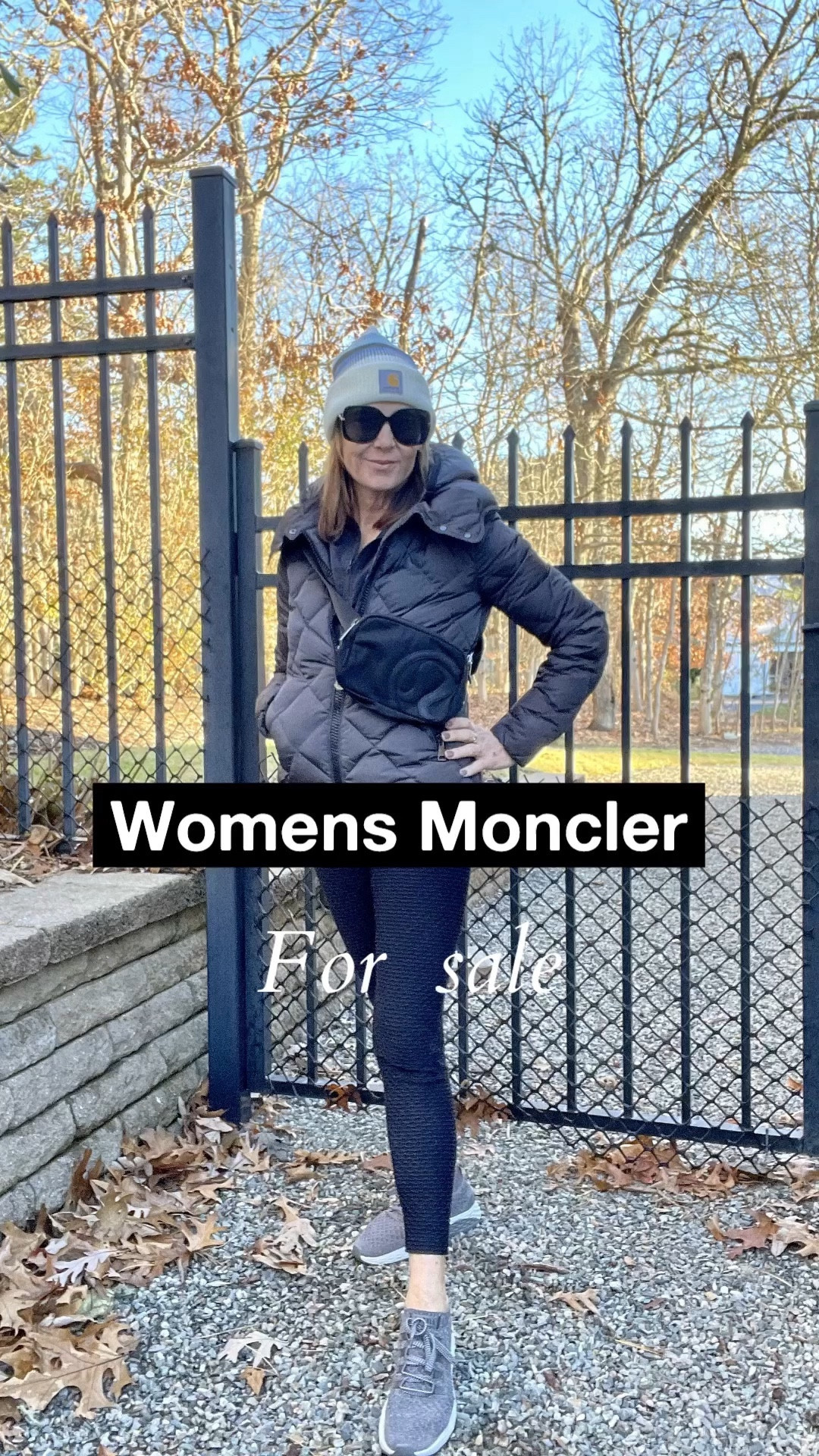Selling one of my personal jackets ! My @moncler is a size 0 in excellent condition. It is charcoal grey and has no flaws. Ive linked my coat to shop and get details. 

#LTKover40 #LTKstyletip #LTKSeasonal