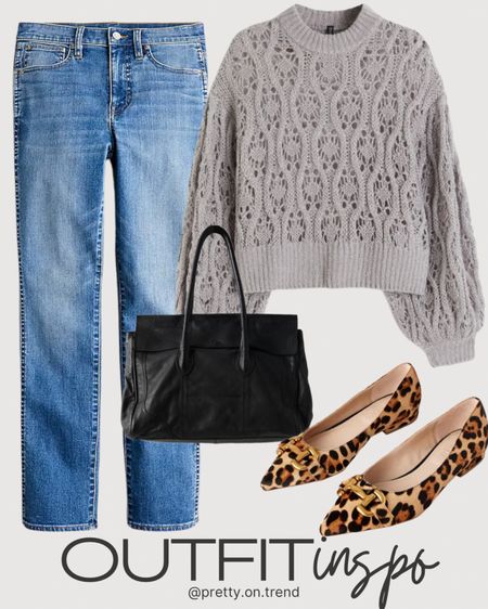 Fall sweater with leopard print shoes 

#LTKSeasonal #LTKstyletip #LTKworkwear