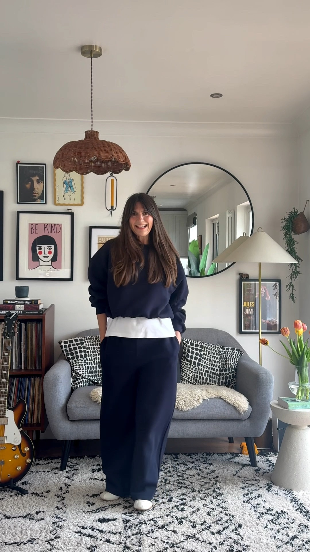 A totally causal outfit. I’m
Wearing a M in the jumper and a S on the joggers

#LTKuk #LTKspring #LTKhome