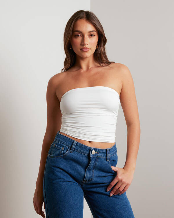 Basic Ruche Tube Top | City Beach (ANZ)