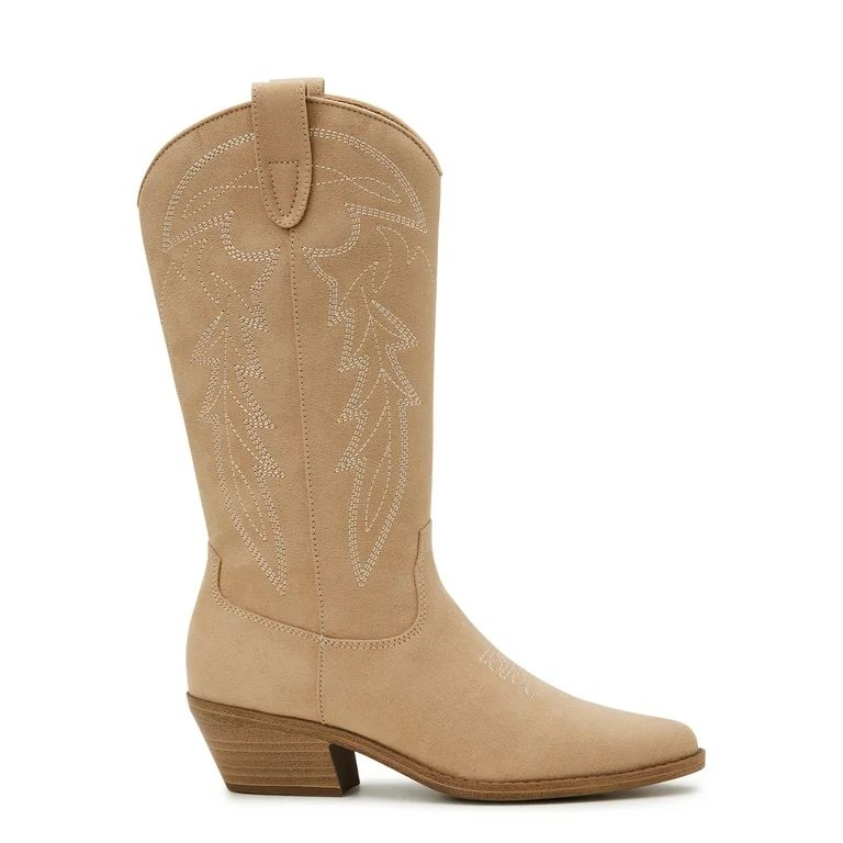 No Boundaries Women's Tall Western Boot | Walmart (US)