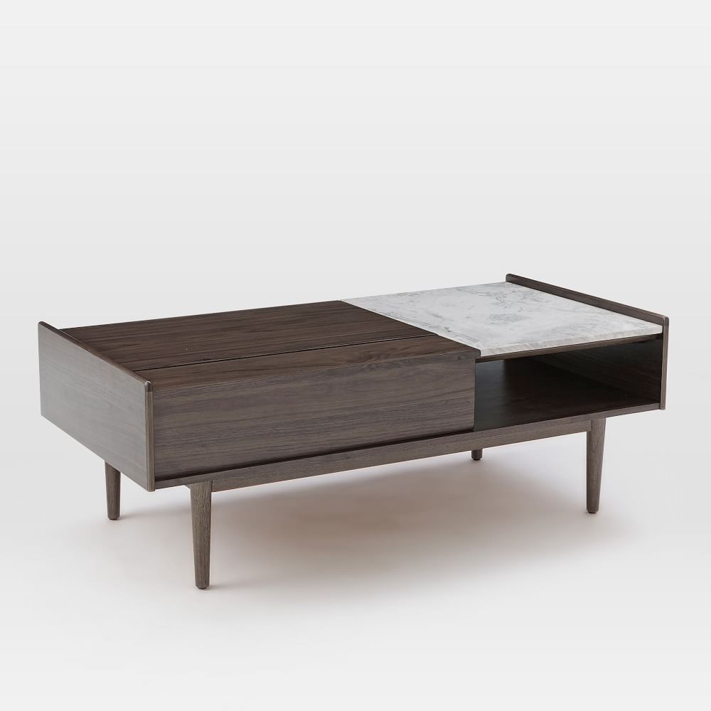 Mid-Century Pop-Up Storage Coffee Table | West Elm (US)
