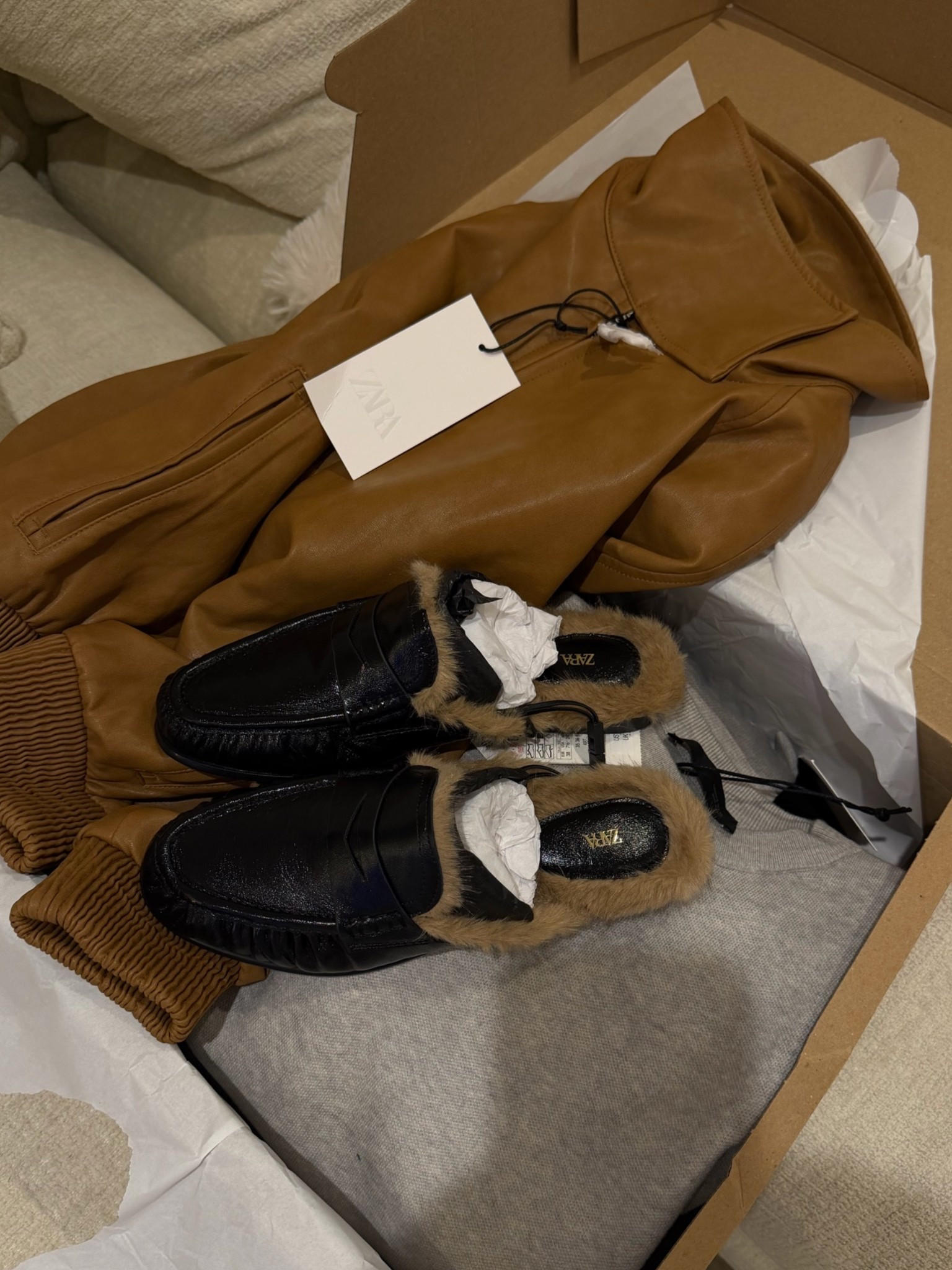 Shop my ZARA order.